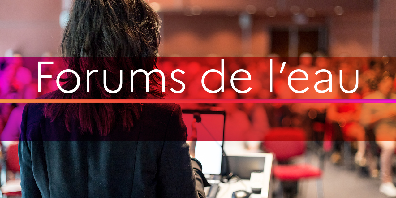 Visuel d'illustration montrant une personne en train de parler à une assemblée de participants