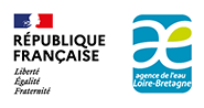 République française (liberté égalité fraternité) - Agence de l'eau Loire-Bretagne (logo)